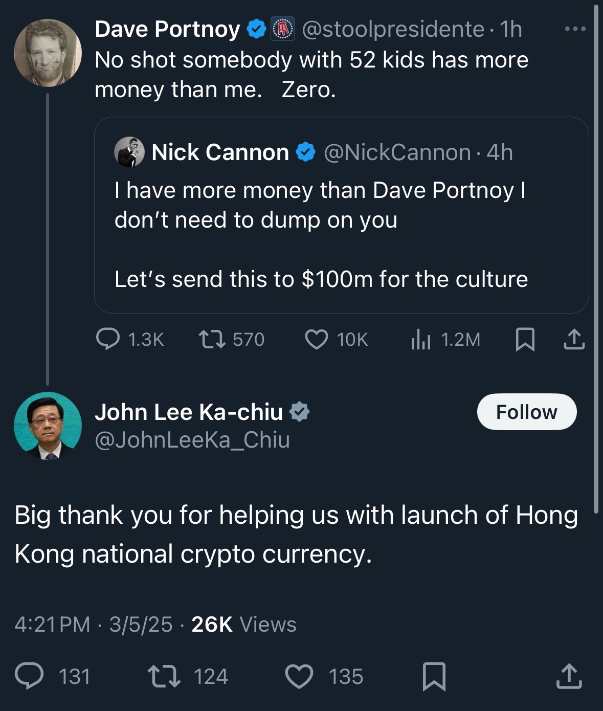 Crypto Rip-off: Pretend HK Chief Government Account Launches Token Crypto Rip-off: Pretend HK Chief Government Account Launches Token